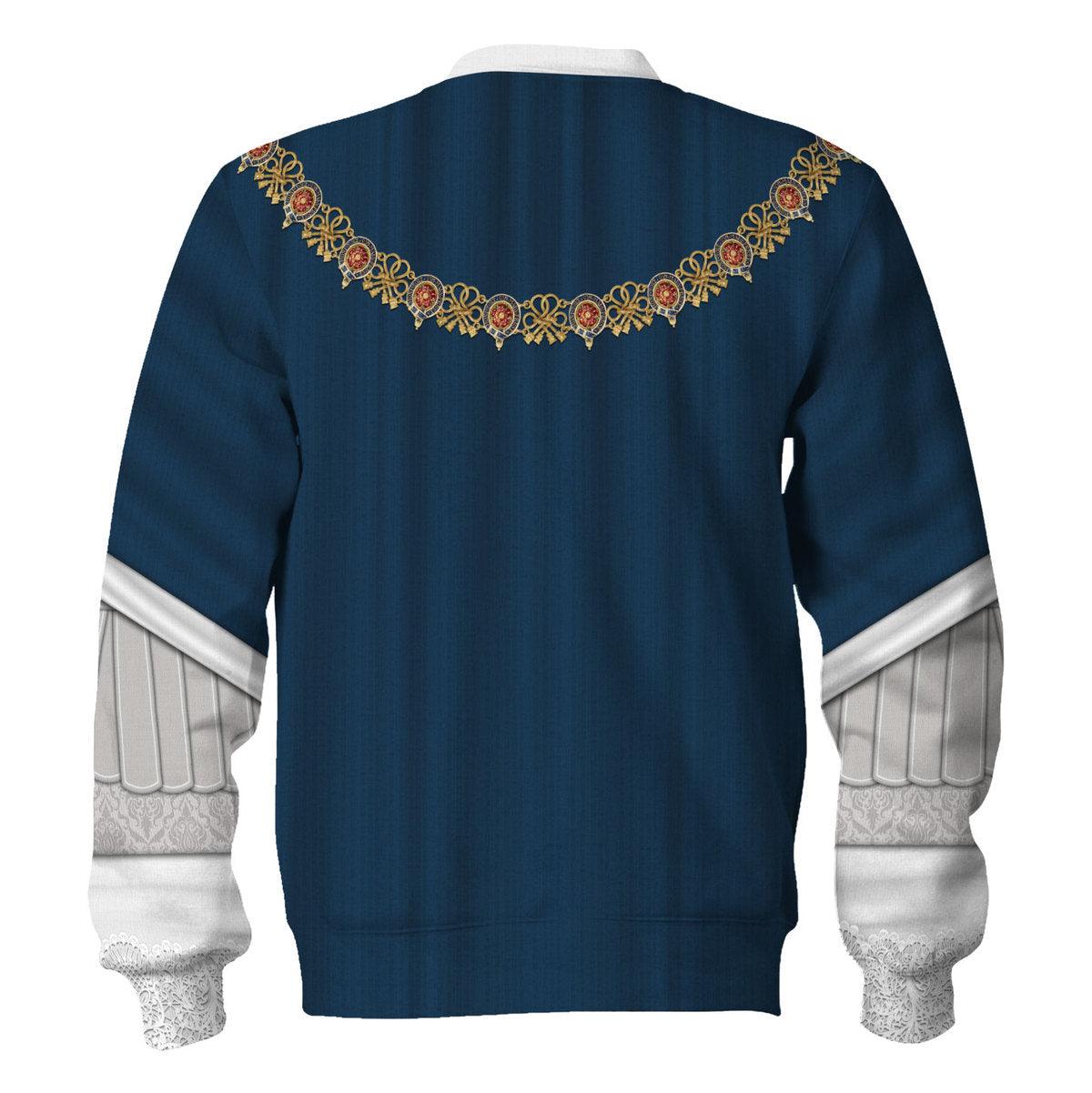 Gearhomie William IV of England Costume Hoodie Sweatshirt T-Shirt Tracksuit - Gearhomie.com