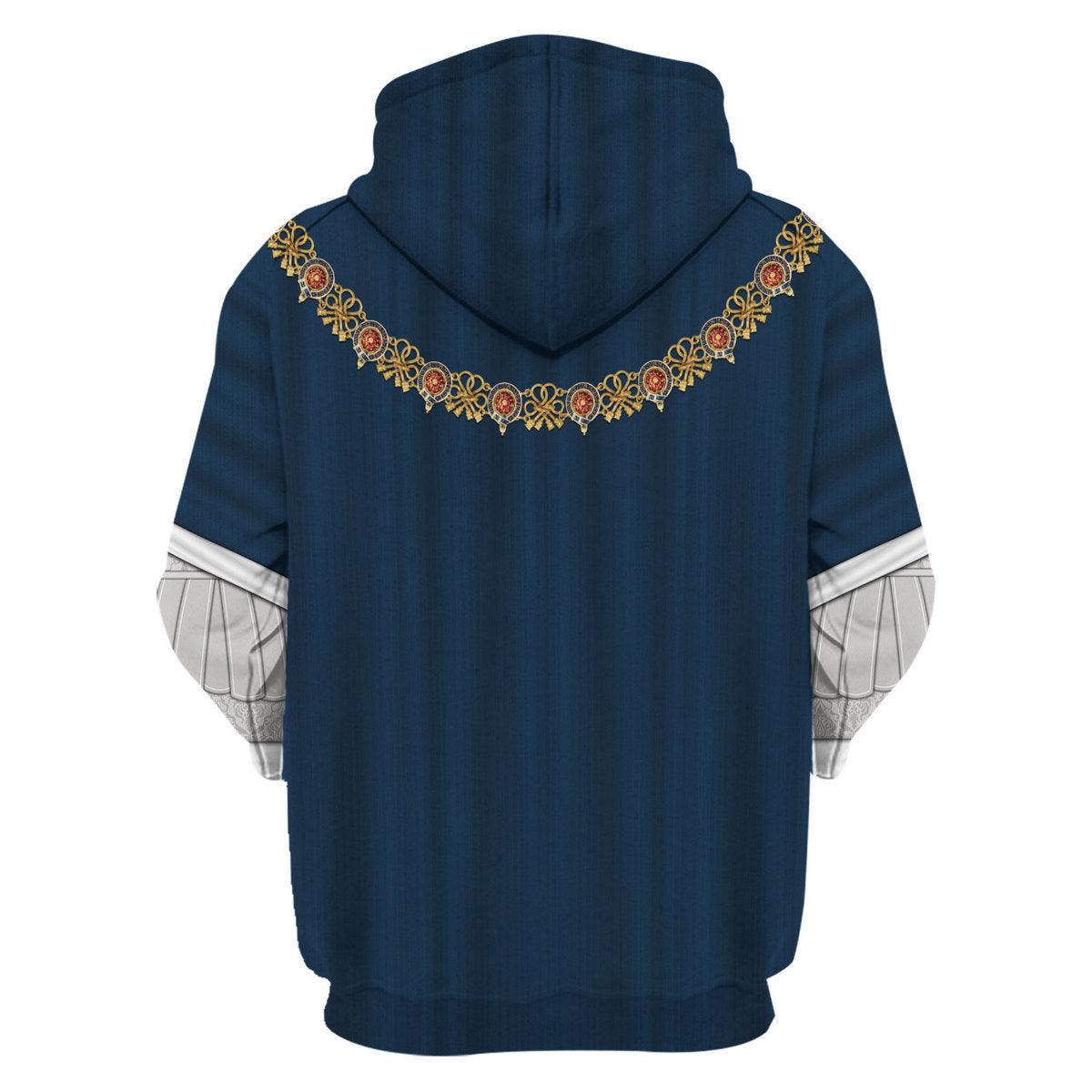 Gearhomie William IV of England Costume Hoodie Sweatshirt T-Shirt Tracksuit - Gearhomie.com