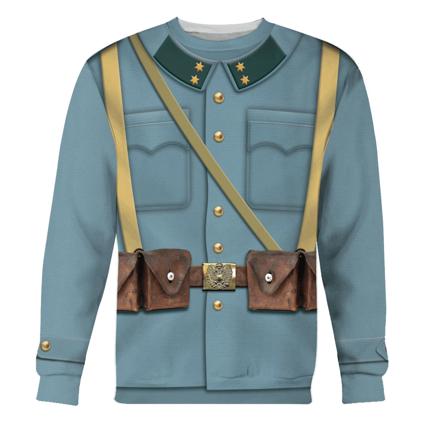 Gearhomie World War I Austro Hungarian Soldiers Costume Hoodie Sweatshirt T-Shirt Tracksuit - Gearhomie.com