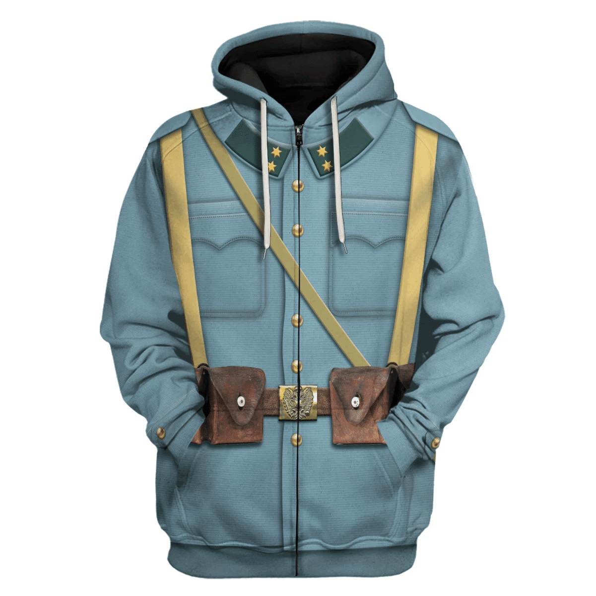 Gearhomie World War I Austro Hungarian Soldiers Costume Hoodie Sweatshirt T-Shirt Tracksuit - Gearhomie.com