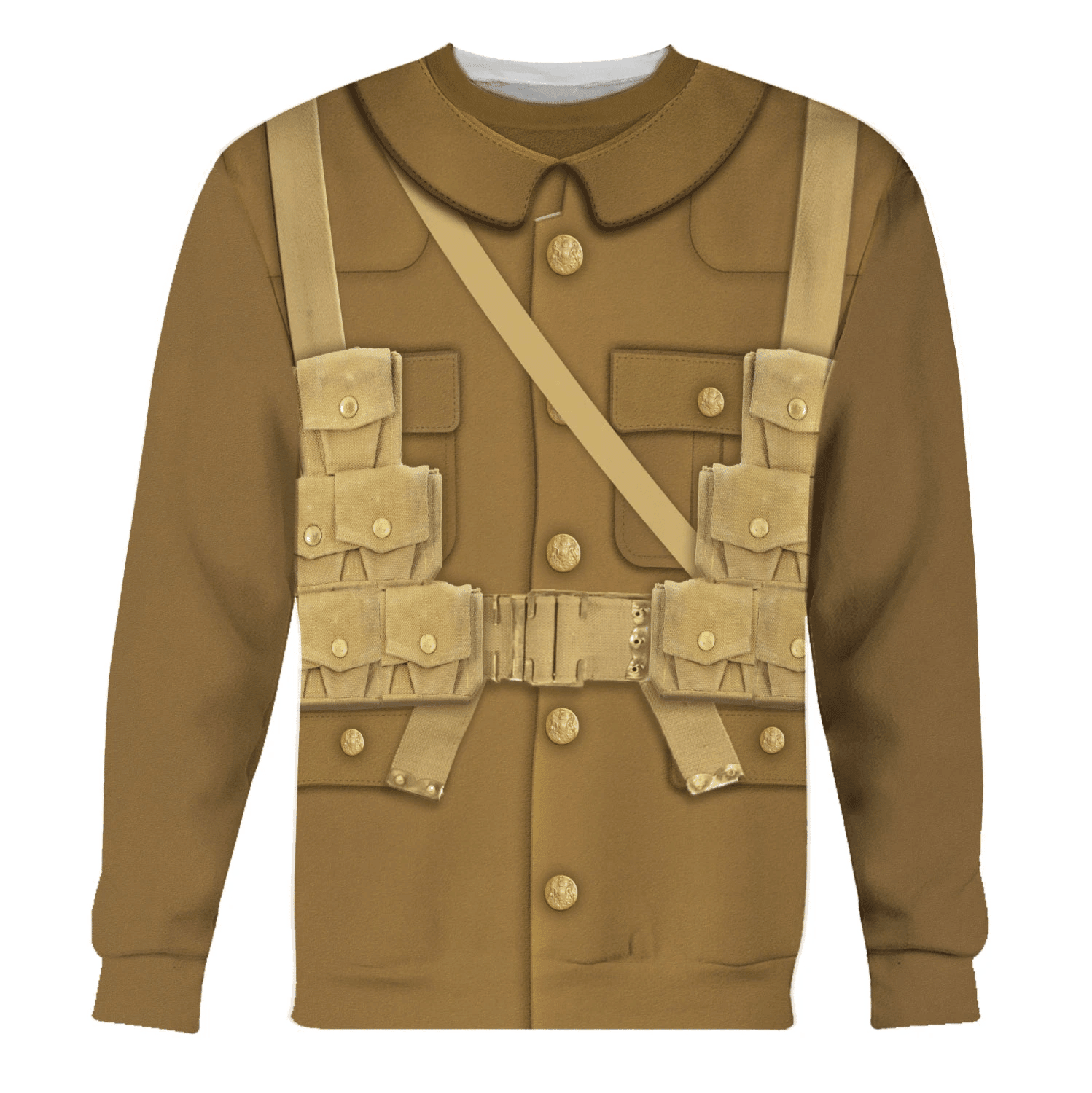 Gearhomie World War I British Soldiers Costume Hoodie Sweatshirt T-Shirt Tracksuit - Gearhomie.com