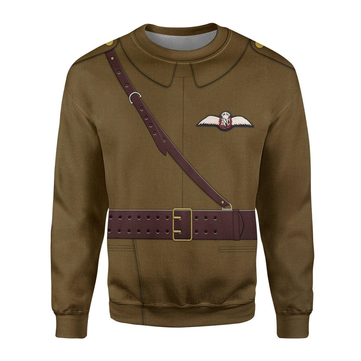 Gearhomie WW1 British Royal Flying Corps Costume Hoodie Sweatshirt T-Shirt Tracksuit - Gearhomie.com