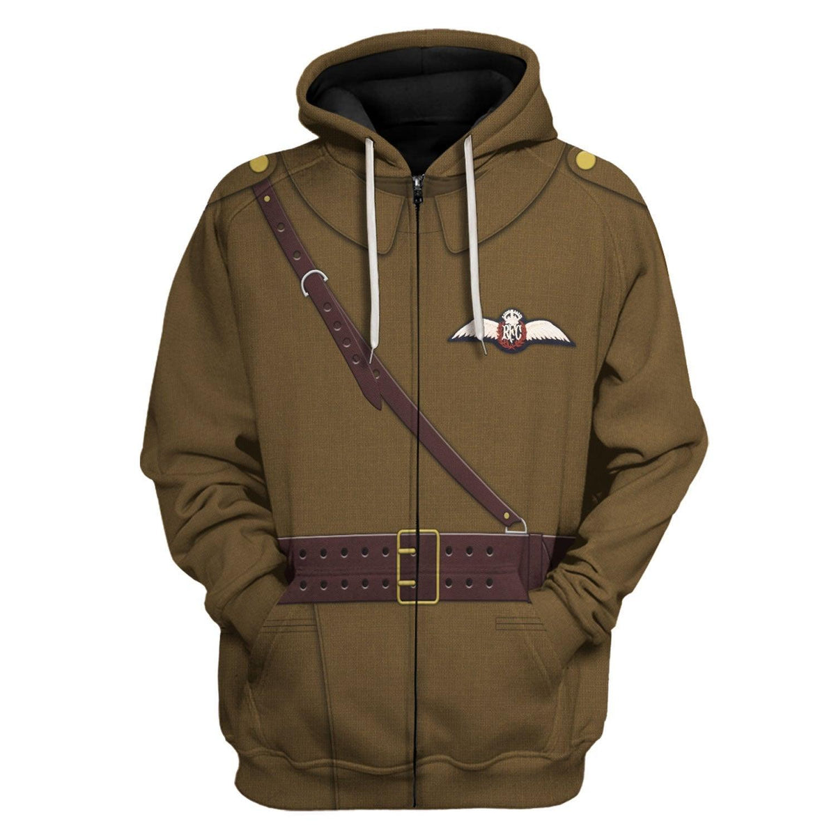 Gearhomie WW1 British Royal Flying Corps Costume Hoodie Sweatshirt T-Shirt Tracksuit - Gearhomie.com