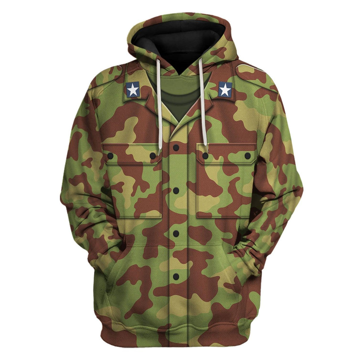 Gearhomie WW2 M1929 Telo Mimetico Military Camouflage Pattern Costume Hoodie Sweatshirt T-Shirt Tracksuit - Gearhomie.com
