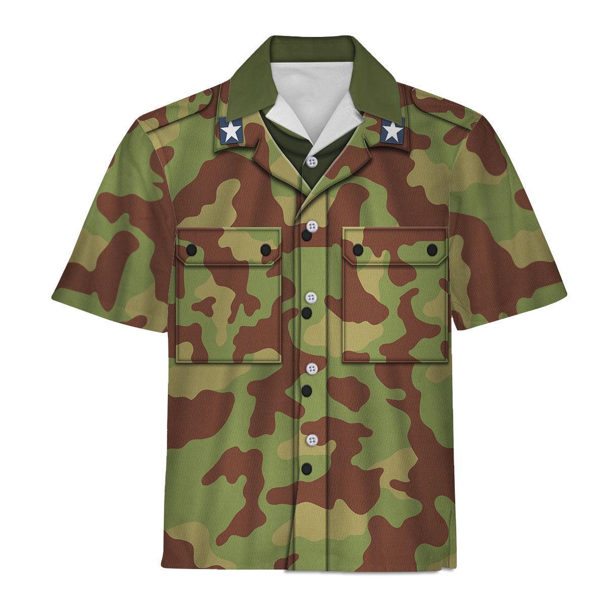 Gearhomie WW2 M1929 Telo Mimetico Military Camouflage Pattern Costume Hoodie Sweatshirt T-Shirt Tracksuit - Gearhomie.com