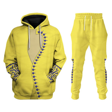 Gearhomie Yellow Cloud Guitar Costume Hoodie Sweatshirt T-Shirt Sweatpants - Gearhomie.com