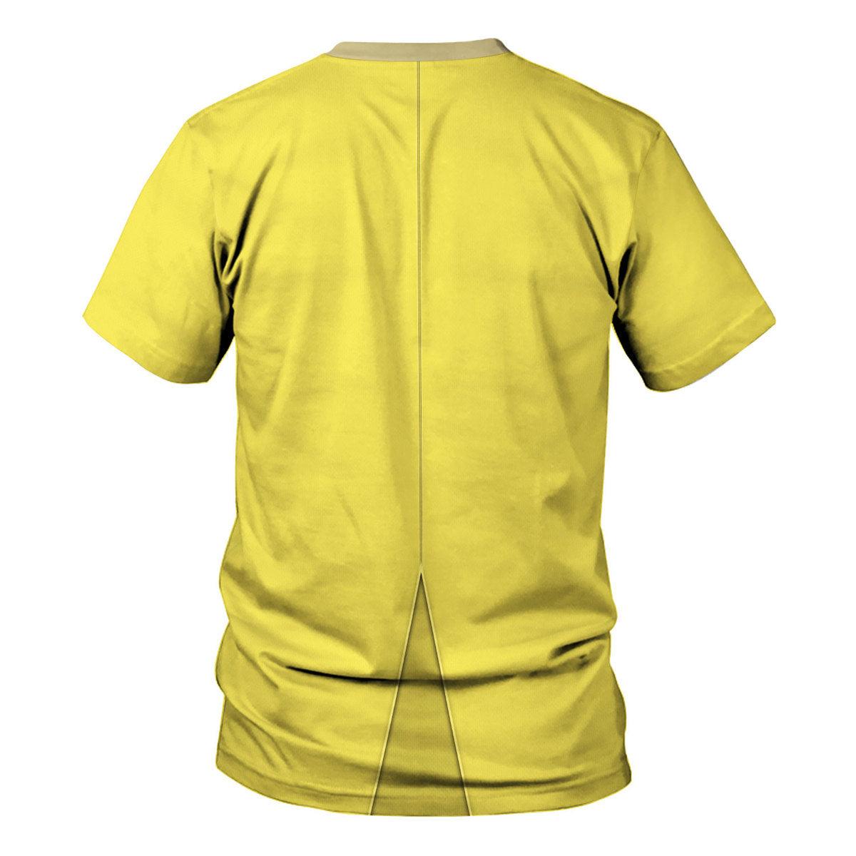 Gearhomie Yellow Cloud Guitar Costume Hoodie Sweatshirt T-Shirt Sweatpants - Gearhomie.com