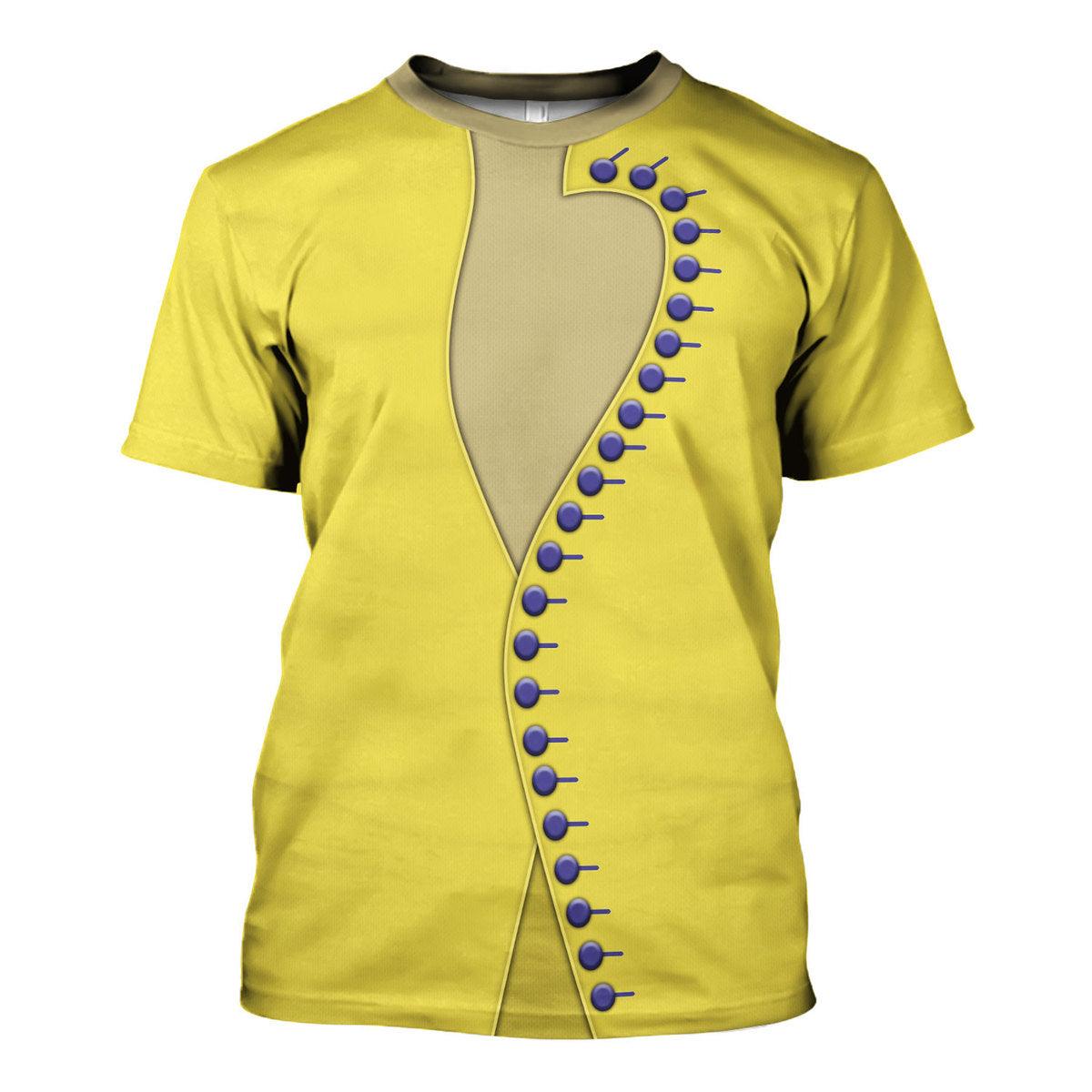 Gearhomie Yellow Cloud Guitar Costume Hoodie Sweatshirt T-Shirt Sweatpants - Gearhomie.com