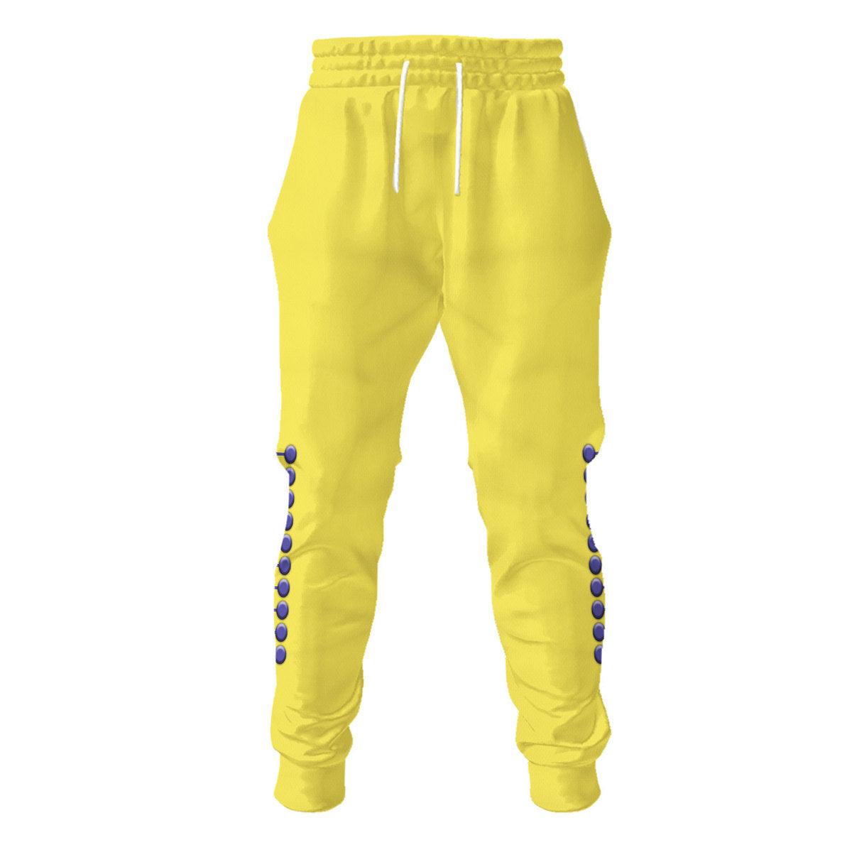 Gearhomie Yellow Cloud Guitar Costume Hoodie Sweatshirt T-Shirt Sweatpants - Gearhomie.com