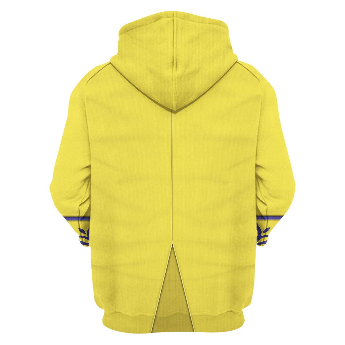 Gearhomie Yellow Cloud Guitar Costume Hoodie Sweatshirt T-Shirt Sweatpants - Gearhomie.com