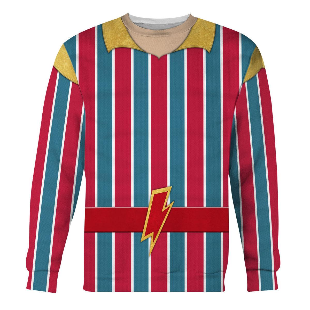 Gearhomie Ziggy Stardust Space Bowie Costume Hoodie Sweatshirt T-Shirt Hawaiian Shirt - Gearhomie.com