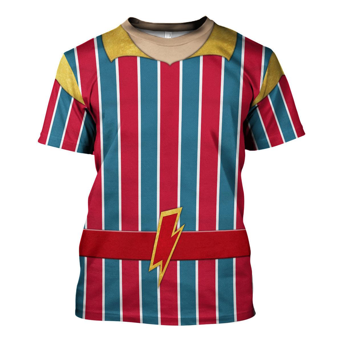 Gearhomie Ziggy Stardust Space Bowie Costume Hoodie Sweatshirt T-Shirt Hawaiian Shirt - Gearhomie.com