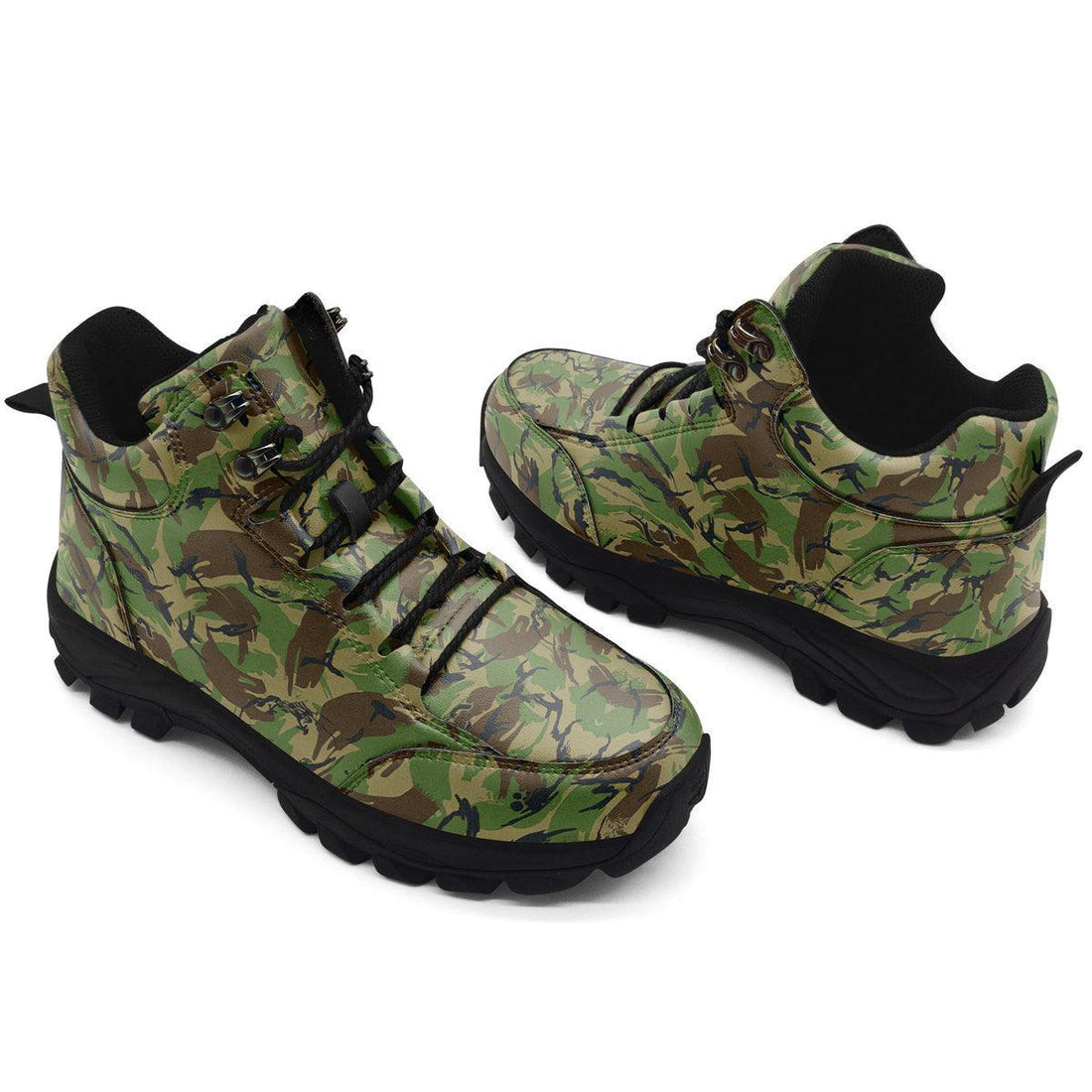 OodieGangs Bristish Disruptive Pattern (DPM) Material British Armed Forces Hiking Shoes - OodieGang