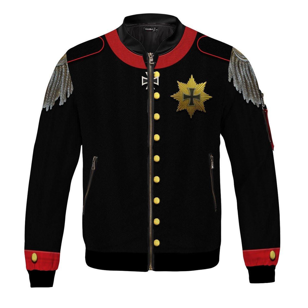 Gebhard Leberecht von Bl?¬cher Bomber Jacket - DucG