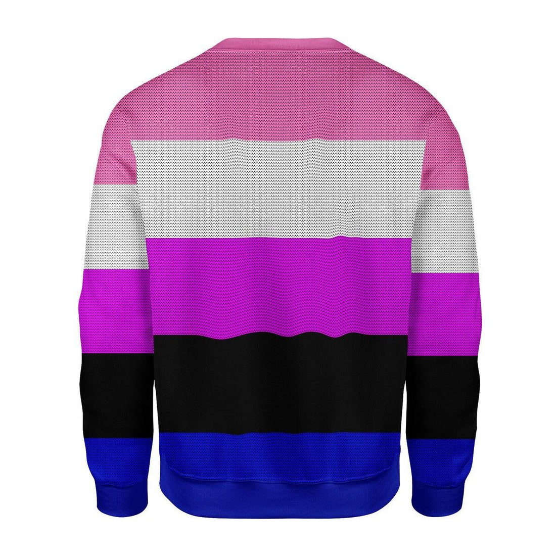 Genderfluid Pride Flag Christmas Sweater - DucG