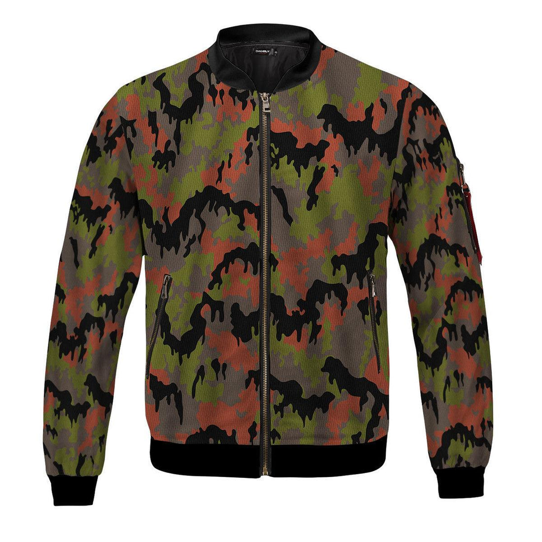 German World War 2 (WWII) Leibermuster Camo Bomber Jacket - OodieGang