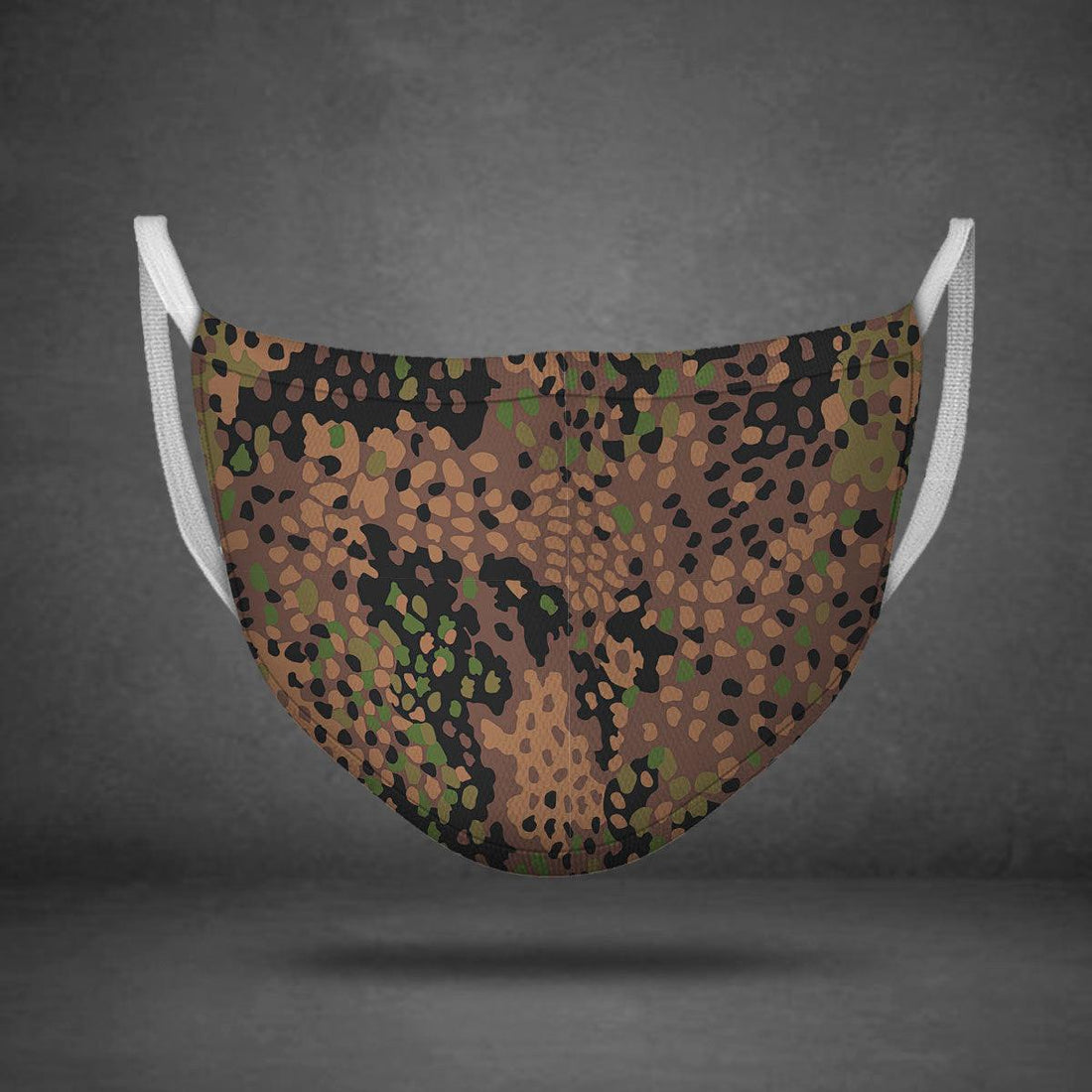 German WWII Erbsenmuster pattern Pea Dot Camo Face Mask - OodieGang