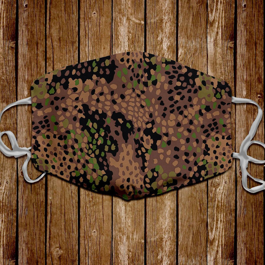 German WWII Erbsenmuster pattern Pea Dot Camo Face Mask - OodieGang
