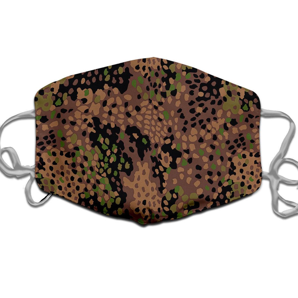 German WWII Erbsenmuster pattern Pea Dot Camo Face Mask - OodieGang