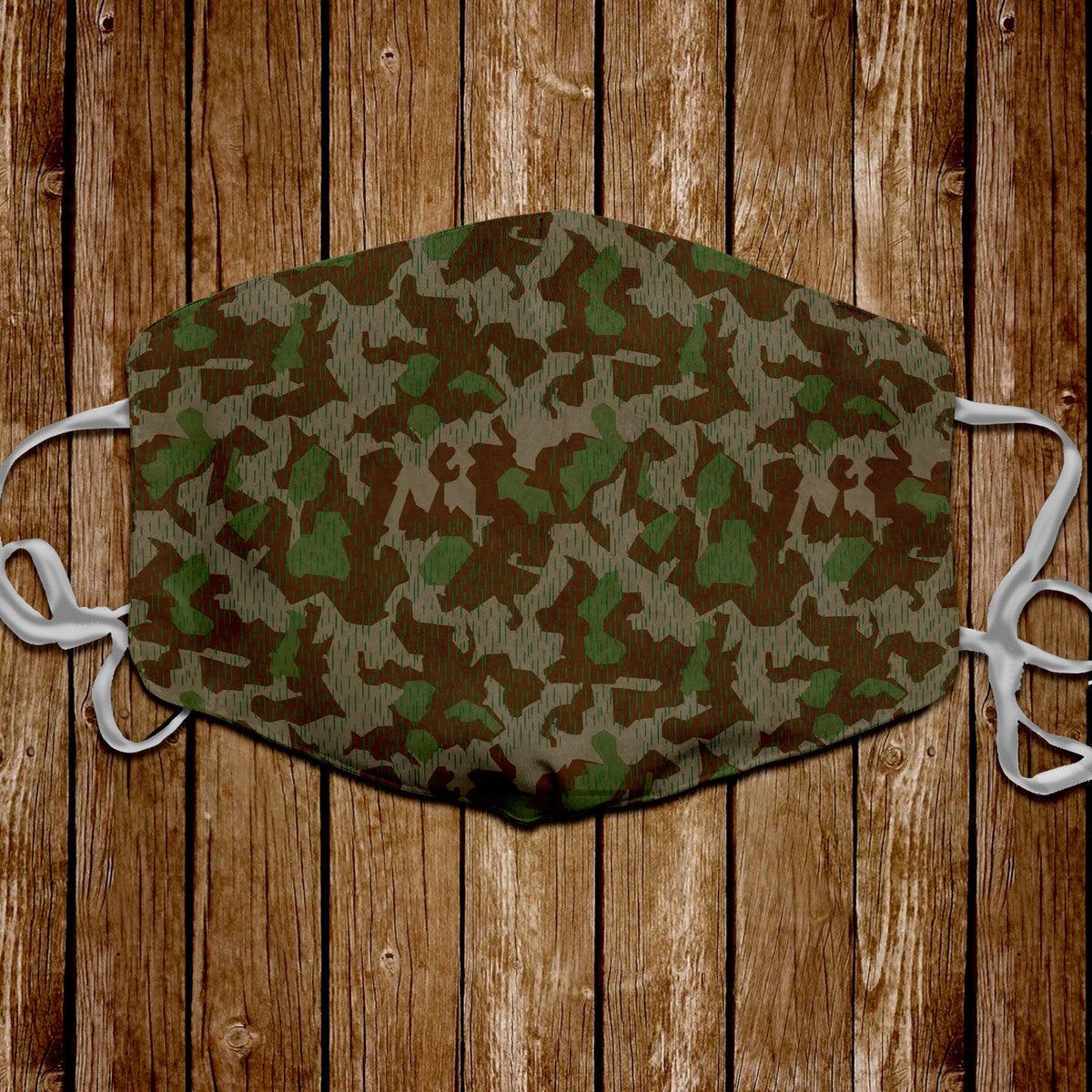 German WWII Nazi Wermacht Luftwaffe Waffen ss Face Mask - OodieGang