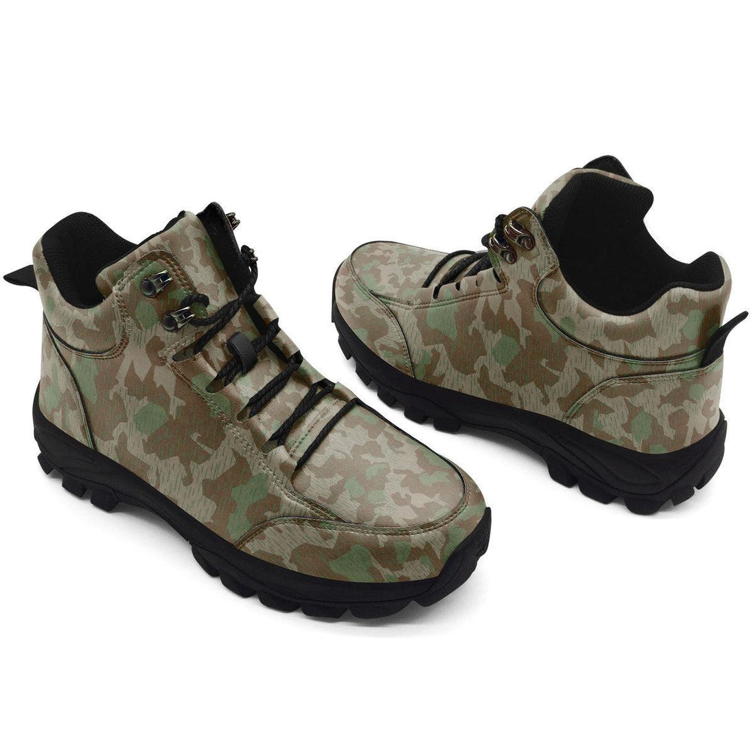 German WWII Nazi Wermacht Luftwaffe Waffen ss Hiking Shoes - OodieGang