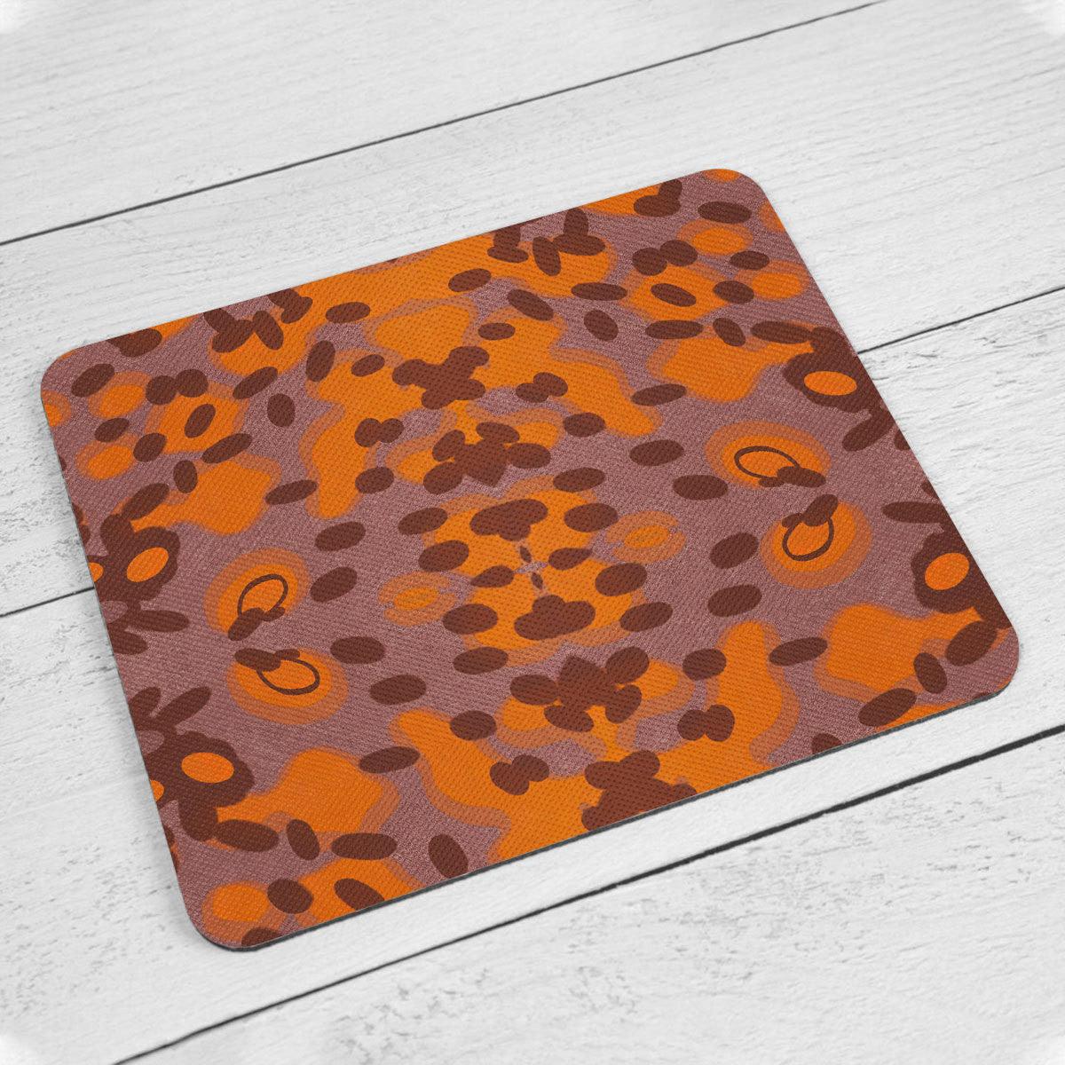German (WWII) Plane Tree (Platanenmuster) Autumn Camo MousePad - OodieGang