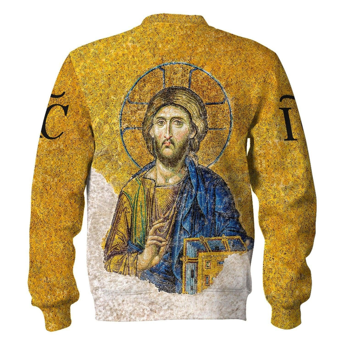 Gold Christian Orthodox Jesus Tops - DucG
