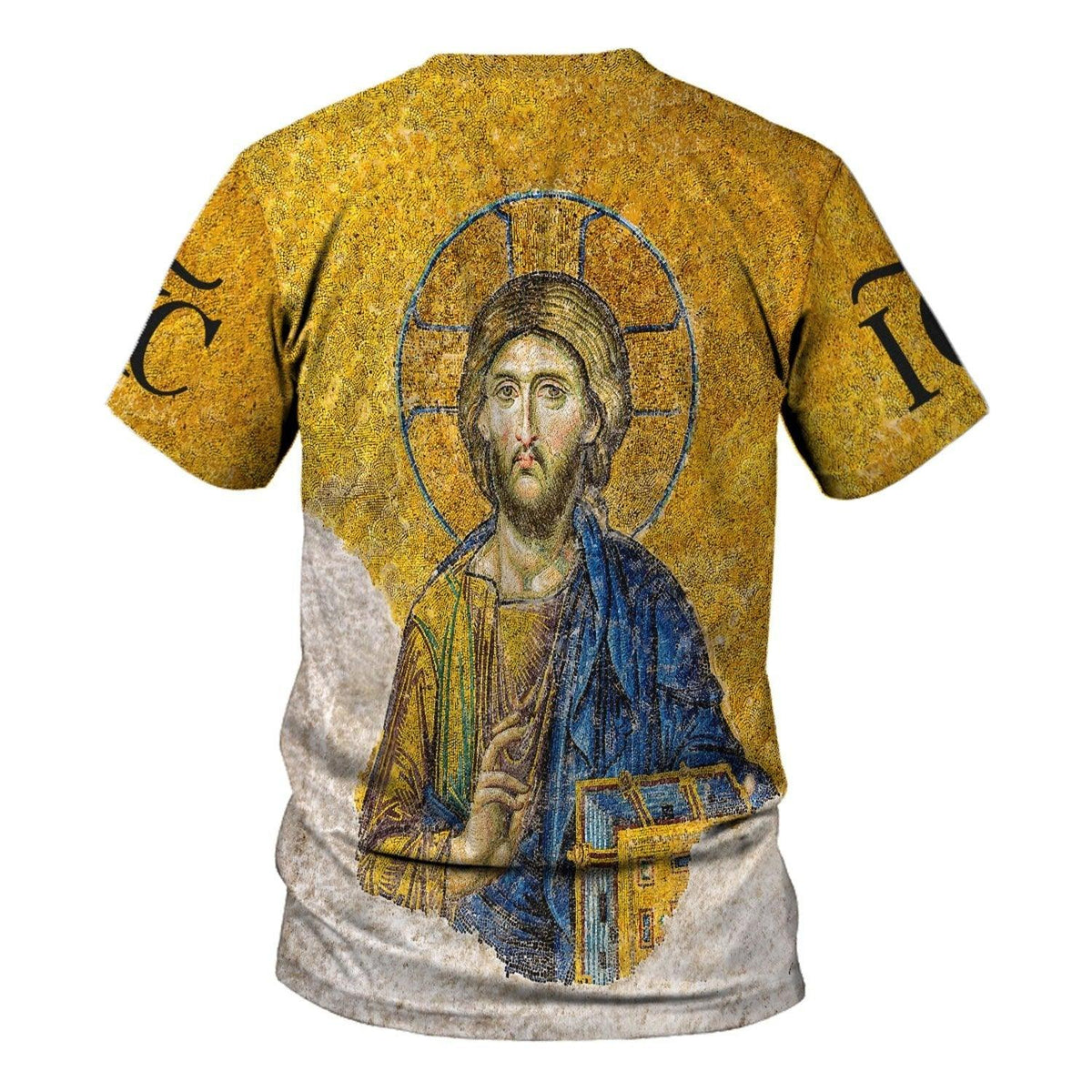 Gold Christian Orthodox Jesus Tops - DucG