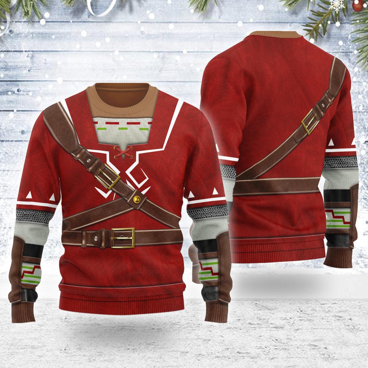 Goron Tunic Themed Costume Unisex Christmas Wool Sweater - Gearhomie.com