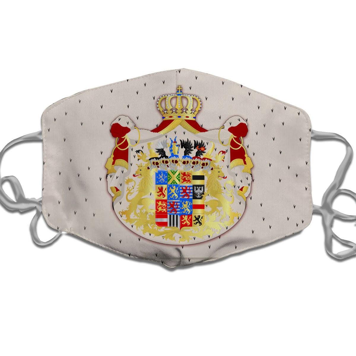 Greater Coat Of Arms Of The Grand Duke Face Mask - DucG