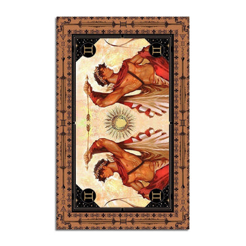Greek Mythology Apollo Gemini Zodiac Rug - DucG