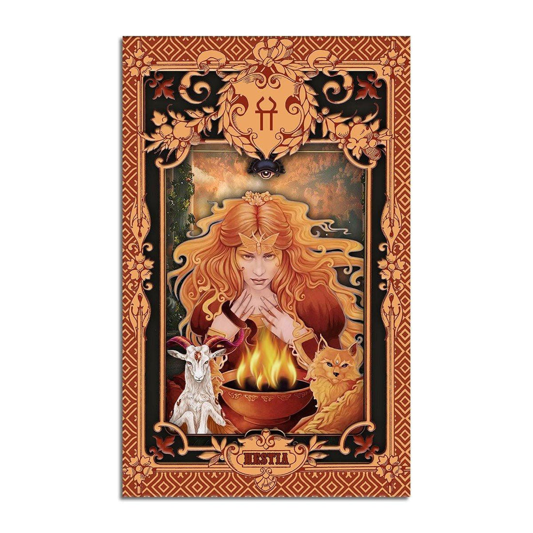 Greek Mythology Hestia Capricorn Zodiac Rug - DucG