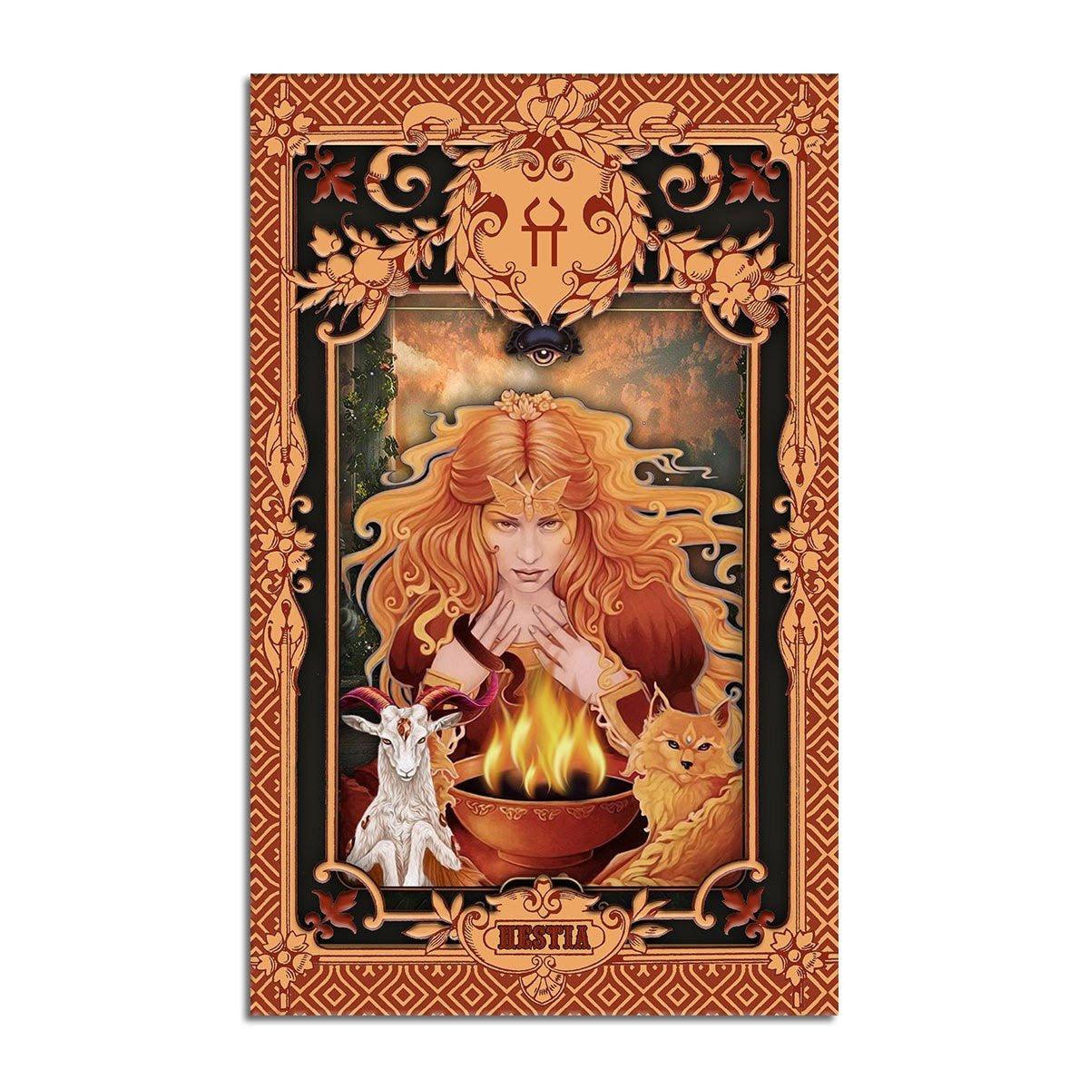 Greek Mythology Hestia Capricorn Zodiac Rug - DucG