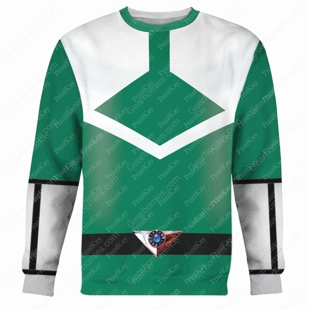 Green Pr Time Force Hoodie / S Qm178