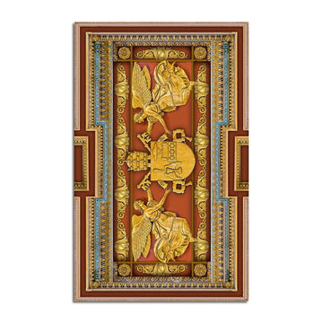 Gregory XVI Coat Of Arms Rug - DucG