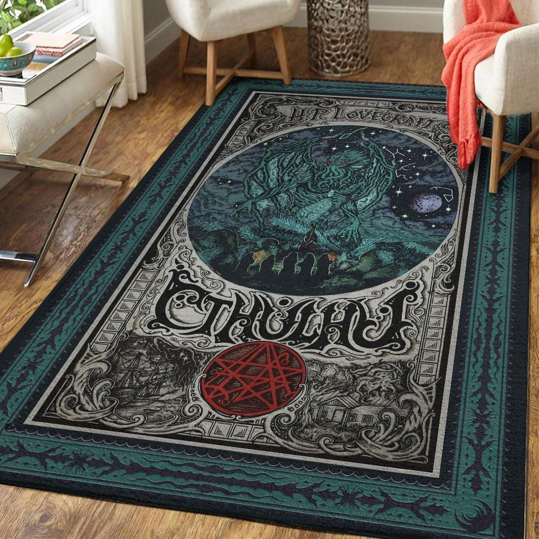H. P. Lovecraft CTHULHU Rug - DucG
