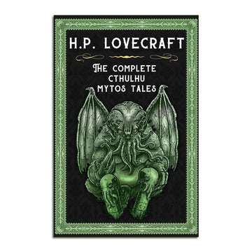 H.P.Lovecraft The Complete Cthulhu Mythos Tales Rug - OodieGang