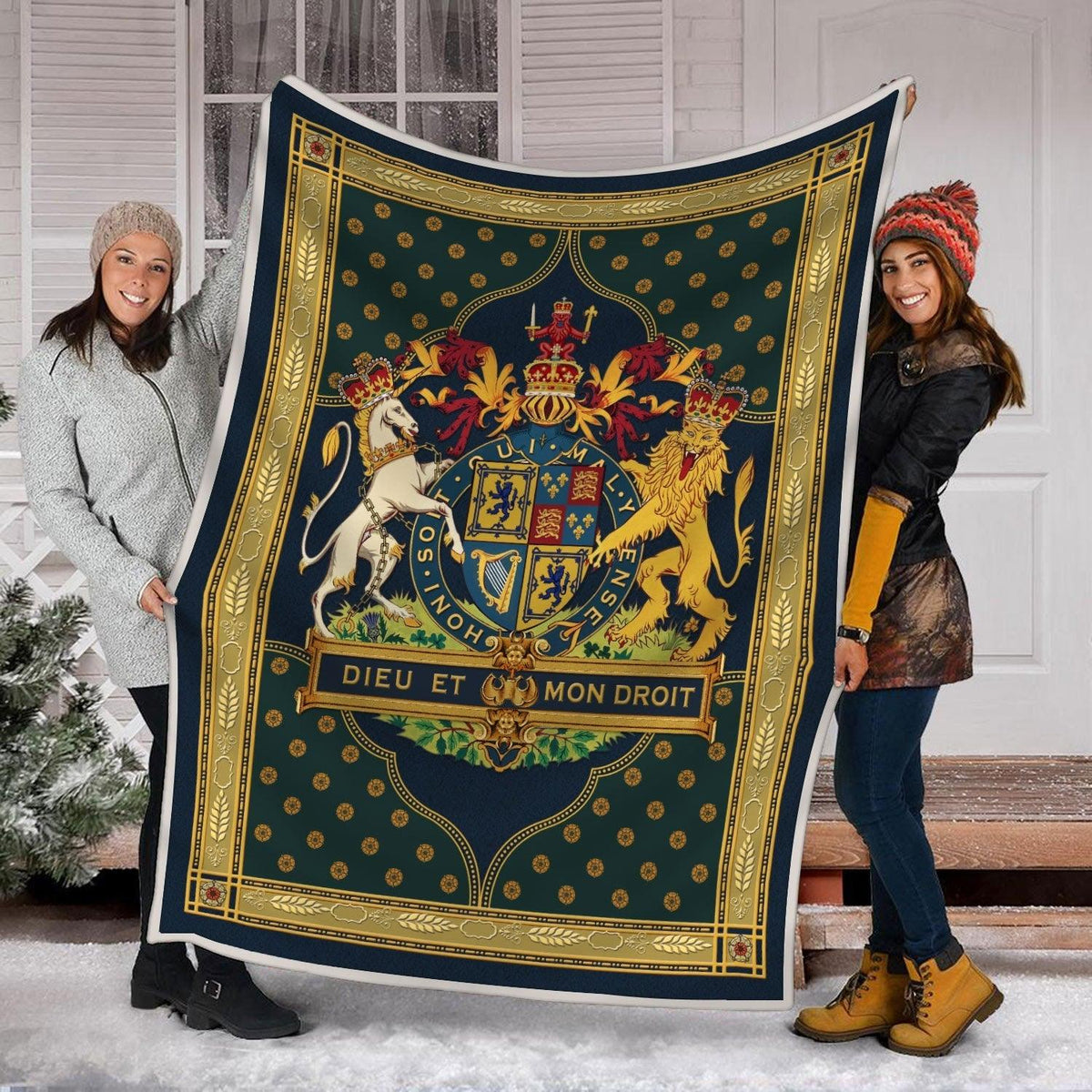 Blanket Stuart Coat of Arms - DucG