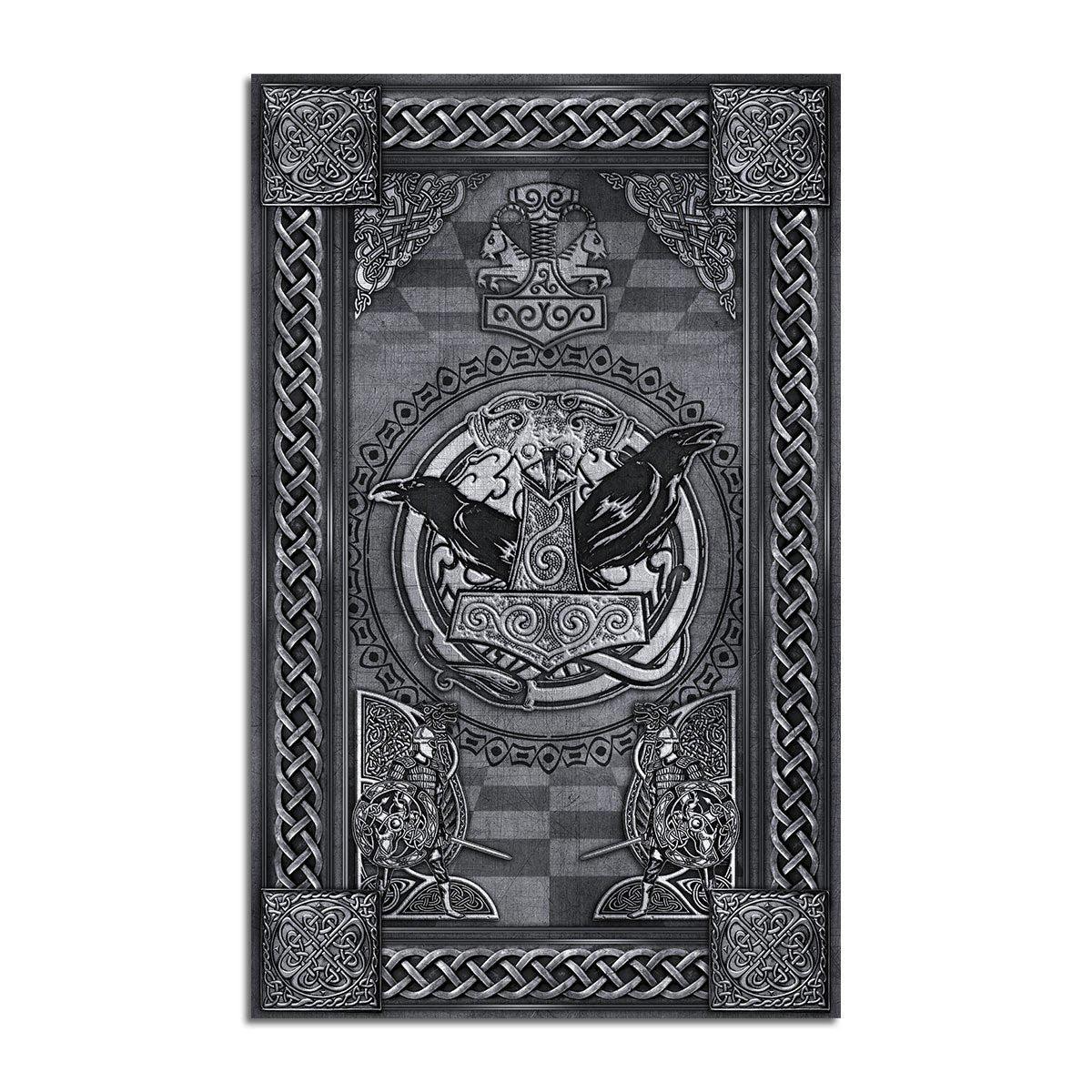 Hammer Symbol Viking Rug - DucG