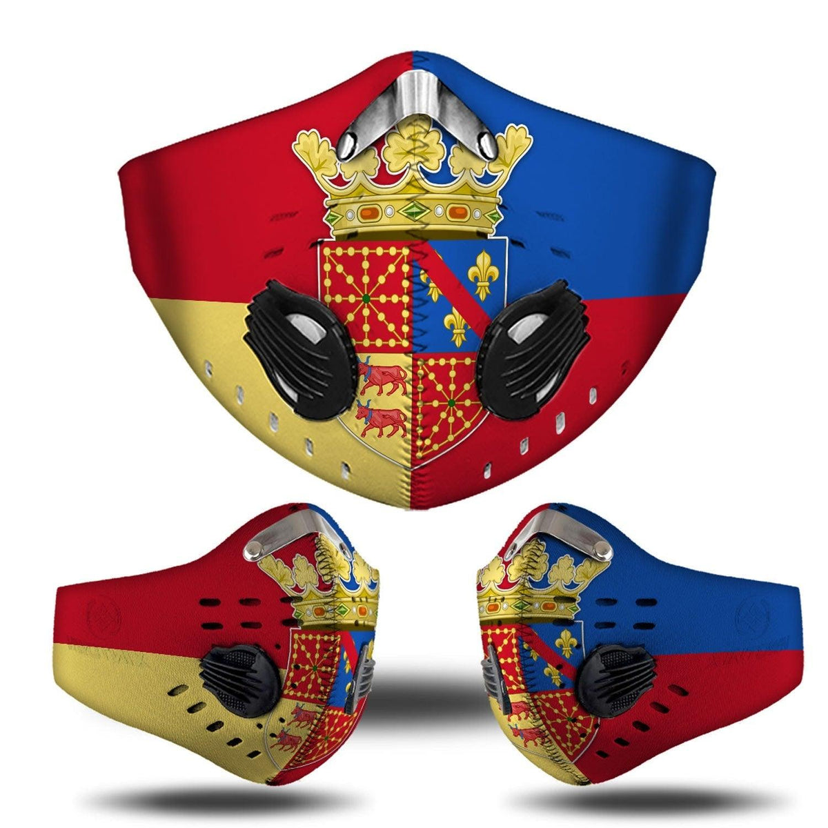 Henry IV of France Face Mask - DucG