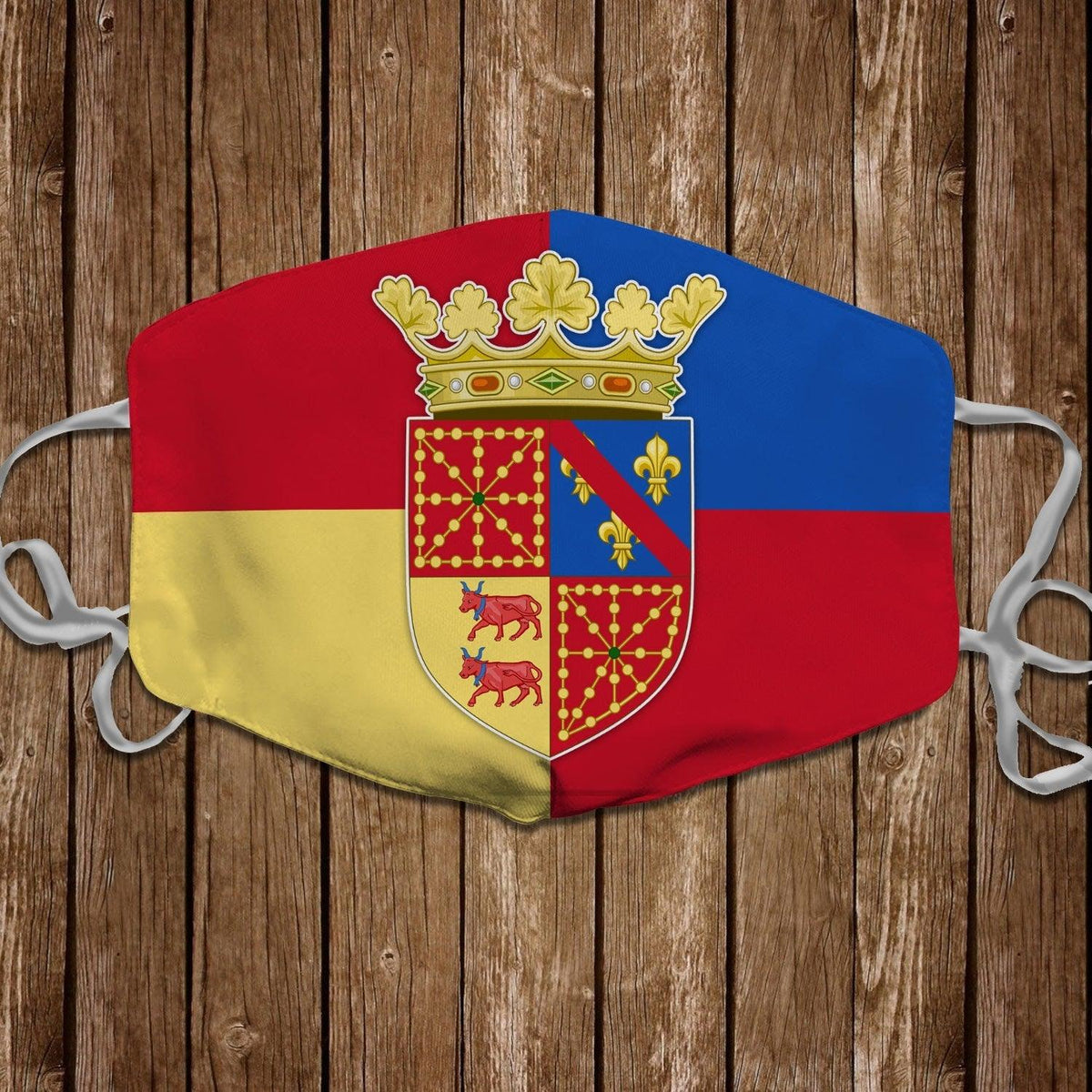 Henry IV of France Face Mask - DucG