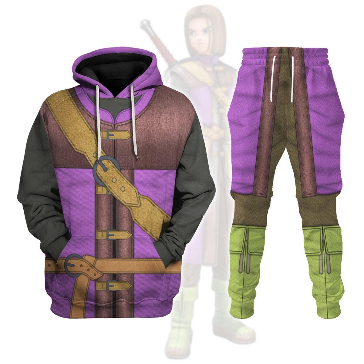 Hero (Dragon Quest XI) Hoodie T-shirt Sweatpants Cosplay - DucG