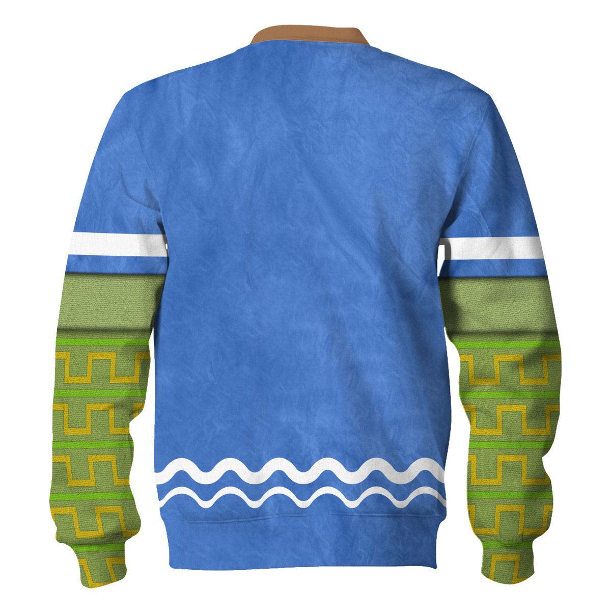 Hero's Clothes - Wind Waker Attire New Unisex Hoodie Sweatshirt T-shirt Sweatpants Cosplay - Gearhomie.com