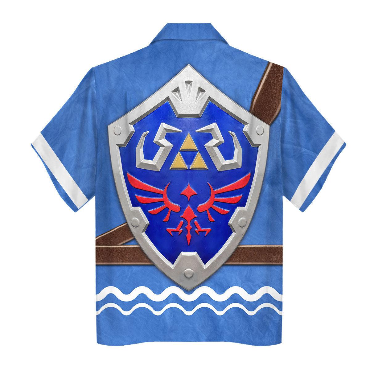 Hero's Clothes - Wind Waker Attire Shield Unisex Hoodie Sweatshirt T-shirt Sweatpants Cosplay - Gearhomie.com