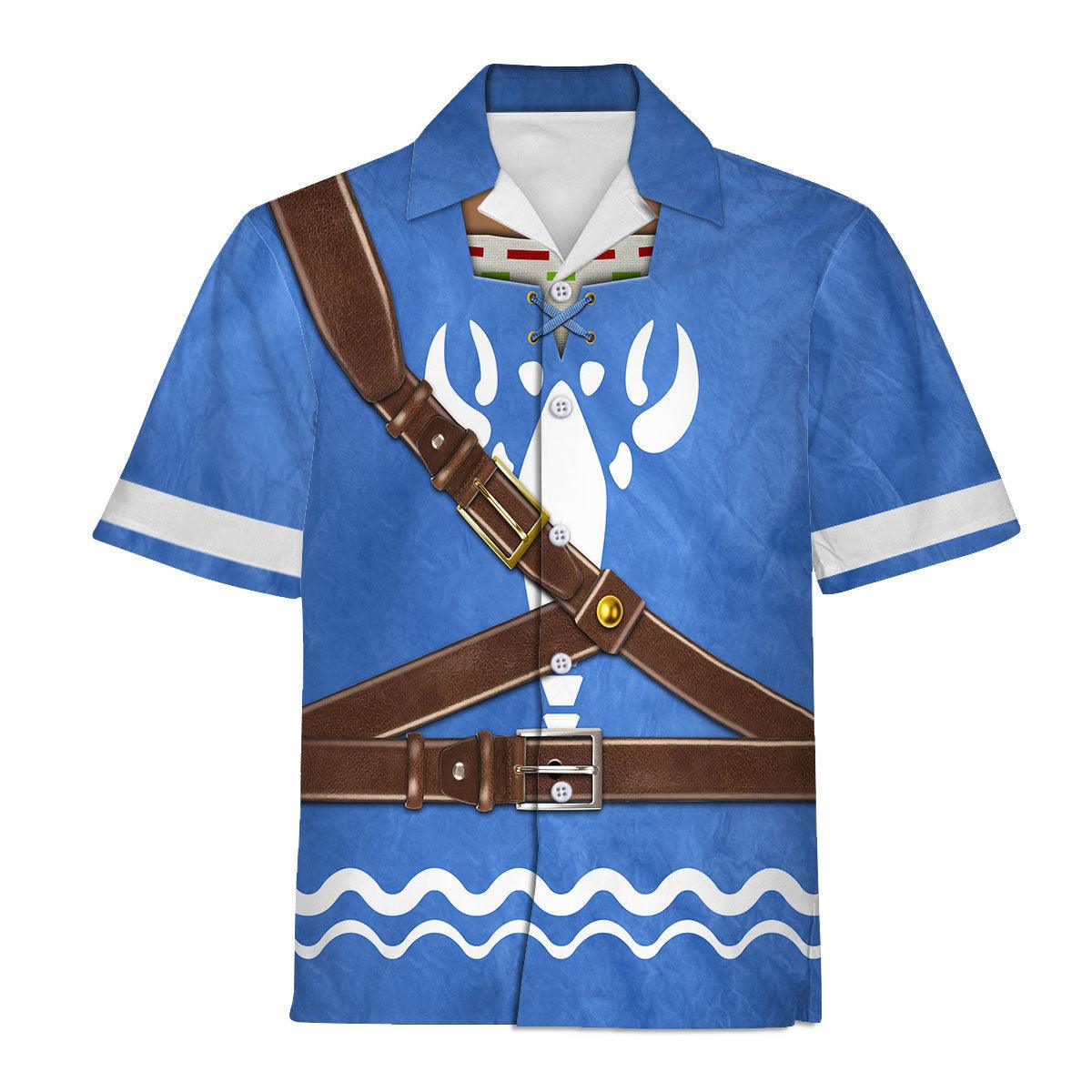 Hero's Clothes - Wind Waker Attire Shield Unisex Hoodie Sweatshirt T-shirt Sweatpants Cosplay - Gearhomie.com
