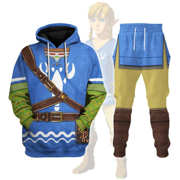 Hero's Clothes - Wind Waker Attire Unisex Hoodie Sweatshirt T-shirt Sweatpants Cosplay - Gearhomie.com