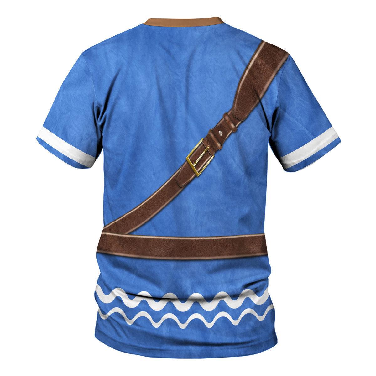 Hero's Clothes - Wind Waker Attire Unisex Hoodie Sweatshirt T-shirt Sweatpants Cosplay - Gearhomie.com