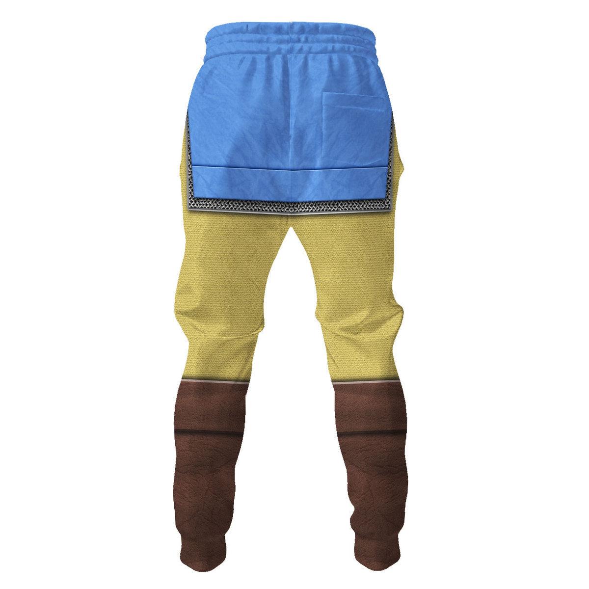 Hero's Clothes - Wind Waker Attire Unisex Hoodie Sweatshirt T-shirt Sweatpants Cosplay - Gearhomie.com