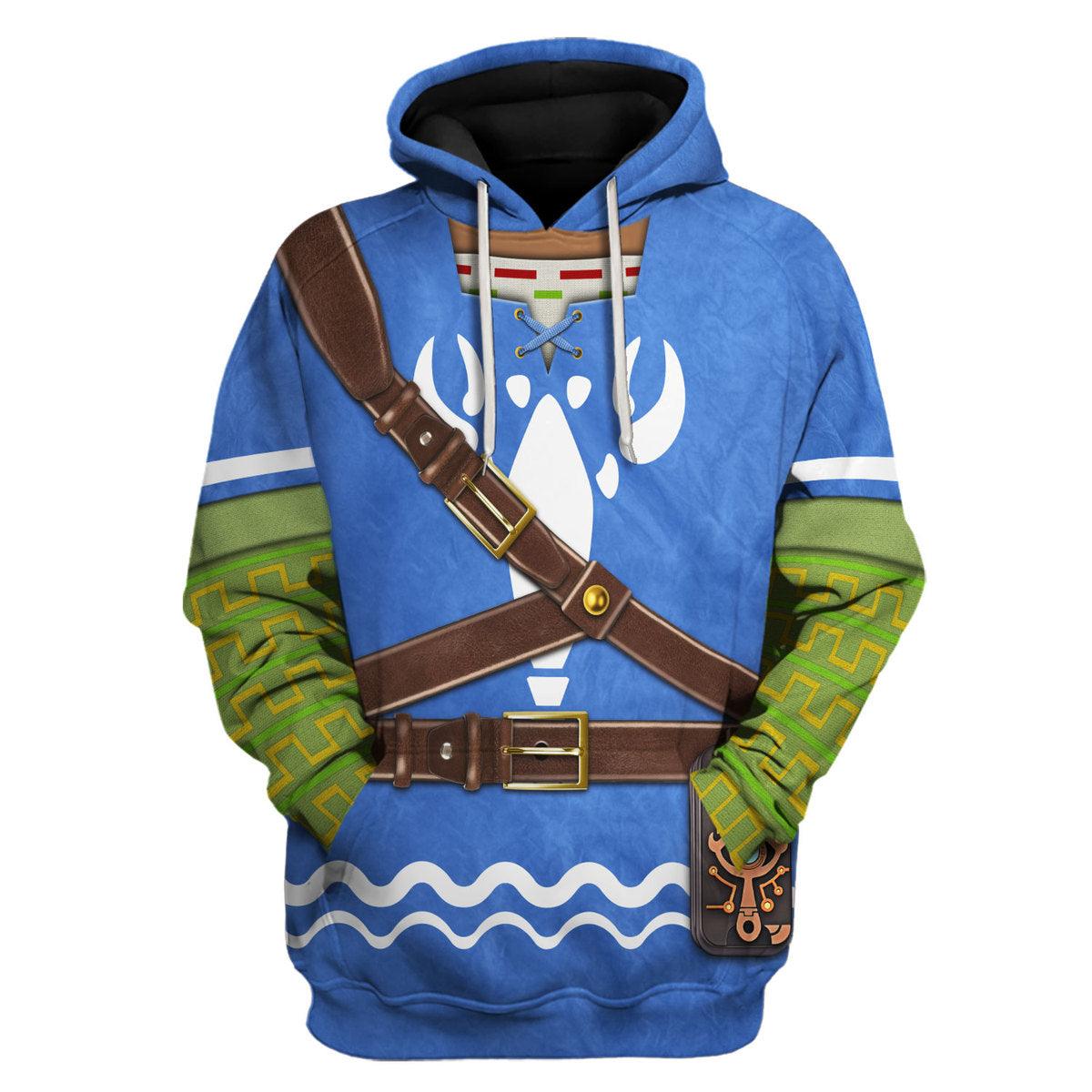 Hero's Clothes - Wind Waker Attire Unisex Hoodie Sweatshirt T-shirt Sweatpants Cosplay - Gearhomie.com