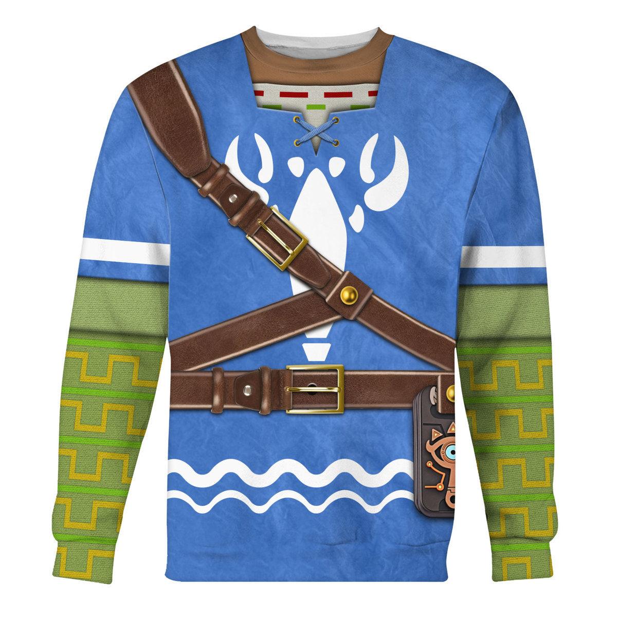 Hero's Clothes - Wind Waker Attire Unisex Hoodie Sweatshirt T-shirt Sweatpants Cosplay - Gearhomie.com